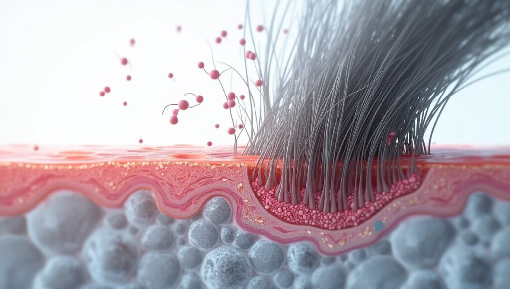 ヒト幹細胞エキスによる白髪への効果とメカニズム